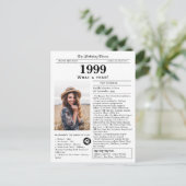 Carte Postale Journal de naissance 1999 (Debout devant)