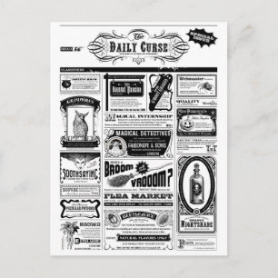 Carte Postale journal déplaisant