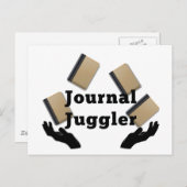 Carte Postale Journal Juggler (Devant / Derrière)