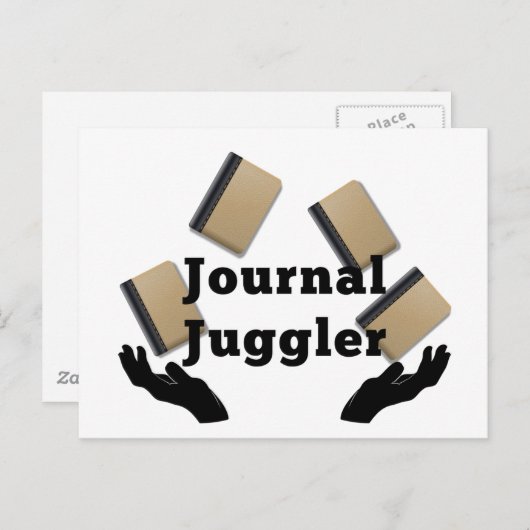 Carte Postale Journal Juggler (Devant / Derrière)