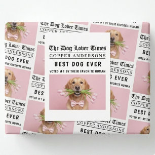Carte Postale Journal personnalisé « Meilleur chien du monde » p