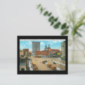 Carte Postale Journal Sq, Jersey City NJ Vintage (Debout devant)