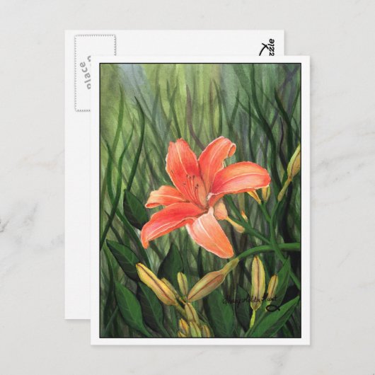 Carte postale journalière (Devant / Derrière)