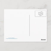 Carte postale journalière rouge gracieuse (Dos)