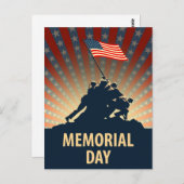 Carte Postale Journée commémorative (Devant / Derrière)