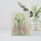 Carte Postale Journée commémorative (Debout devant)