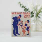 Carte Postale Journée commémorative (Debout devant)