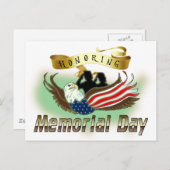 Carte Postale Journée commémorative (Devant / Derrière)