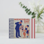 Carte Postale Journée commémorative (Debout devant)