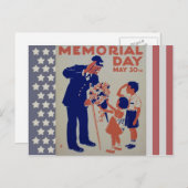 Carte Postale Journée commémorative (Devant / Derrière)