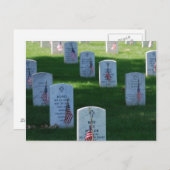 Carte Postale Journée commémorative (Devant / Derrière)