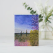 Carte Postale Journée dans le désert de l'Arizona (Debout devant)