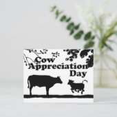 Carte Postale Journée d'appréciation des vaches (Debout devant)