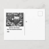 Carte Postale Journée de la Liberté Fête de l'Indépendance du Te (Dos)