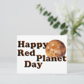 Carte Postale Journée de la planète rouge (Debout devant)