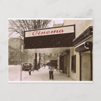 Journée De Neige Au Cinéma