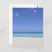 Carte Postale Journée de plage à Varadero (Devant / Derrière)