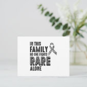 Carte Postale Journée de sensibilisation aux maladies rares Zebr (Debout devant)