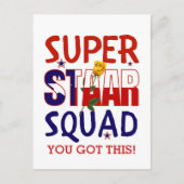 Carte Postale Journée de test Staar Texas Motivation pour les en (Devant)