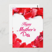 Carte Postale journée des mères (Devant / Derrière)