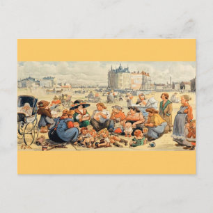 Carte Postale Journée des mères au parc