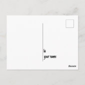 Carte Postale Journée des professionnels de l'administration (Dos)