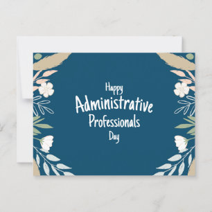 Carte Postale Journée des professionnels de l'administration