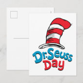 Carte Postale Journée Dr. Seuss (Devant / Derrière)