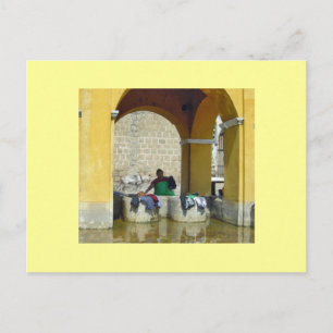 Carte Postale Journée du lavage à Antigua