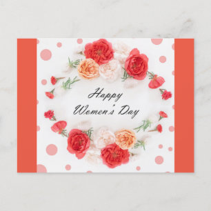 Carte Postale journée internationale de la femme