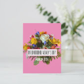 CARTE POSTALE JOURNÉE INTERNATIONALE DE LA FEMME 8 MARS (Debout devant)