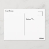 Carte Postale Journée internationale de la femme - 8 mars (Dos)