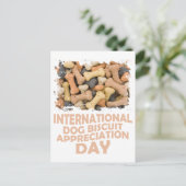 Carte Postale Journée internationale de reconnaissance de biscui (Debout devant)