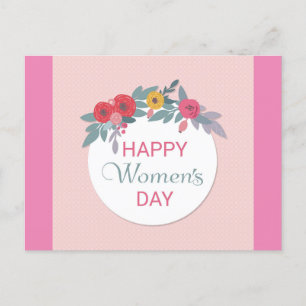 Carte Postale journée internationale des femmes
