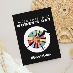 Carte Postale Journée internationale des femmes 2026 Donner pour