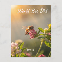 Journée mondiale des abeilles Art floral de l'abei