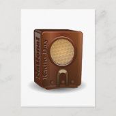 Carte Postale Journée nationale de la radio (Devant)