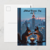 Carte Postale Journée nationale de la romance (Devant / Derrière)