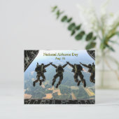 Carte Postale Journée nationale de l'aviation (Debout devant)