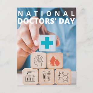 Carte Postale Journée nationale des médecins