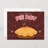 Carte Postale Journée nationale du gâteau (Devant / Derrière)