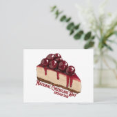 Carte Postale Journée nationale du gâteau au fromage (Debout devant)