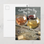 Carte Postale Journée nationale du vin (Devant / Derrière)