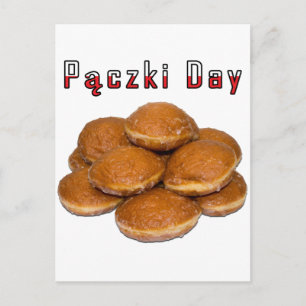 Carte Postale Journée Paczki