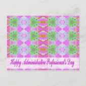 Carte Postale journée professionnelle joyeuse (Devant)