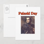 Carte Postale Journée Pulaski (Devant / Derrière)