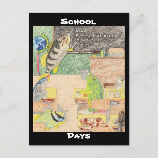 Carte Postale Journées scolaires (Devant)