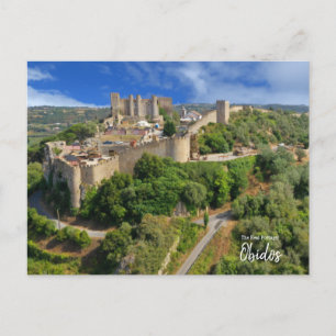 Carte Postale Jours de chevalier -Obidos Portugal