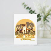 Carte Postale Jours de chiens d'été (Debout devant)