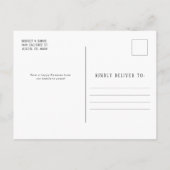 Carte Postale Jours de Kwanzaa | Événement de fête (Dos)